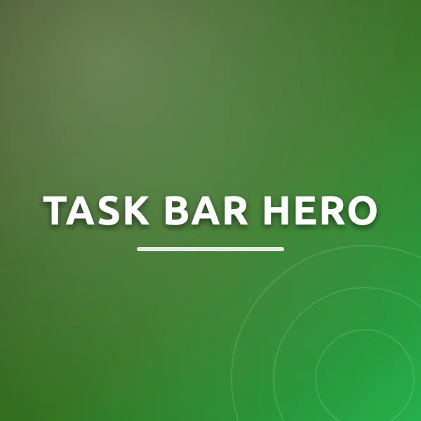 Task Bar Hero